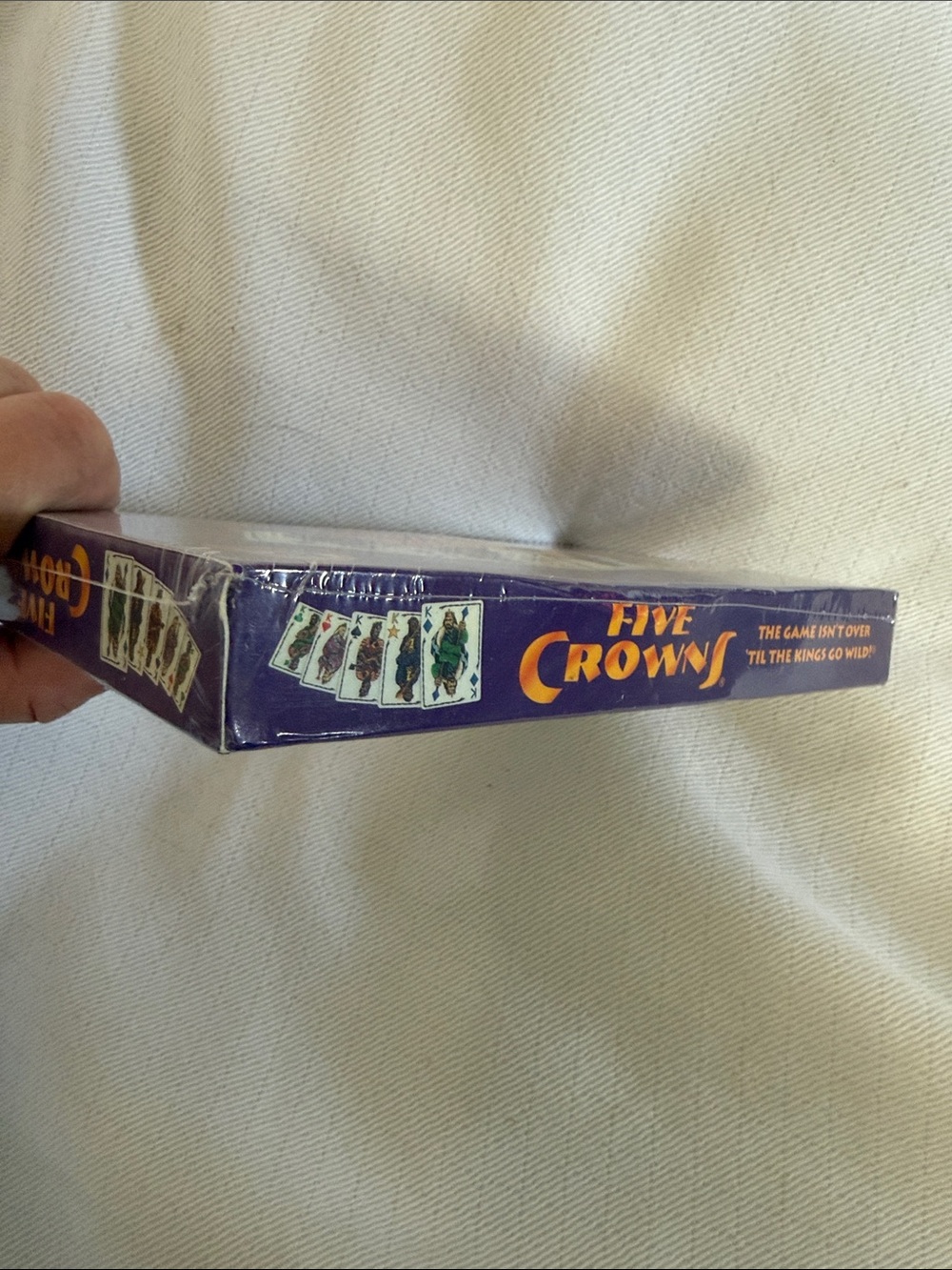 Five Crowns Rummy-Style Card Game - Purple/Gold - Picture 5 of 7